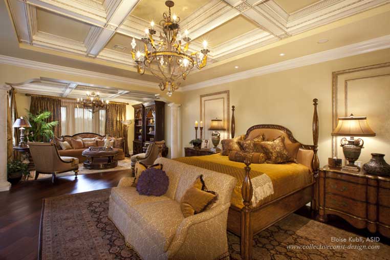 The home’s master suite is a king-sized personal retreat.