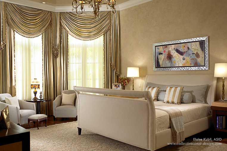 Lines are clean, colors are romantic, and fabrics carry hints of shimmer and gleam.