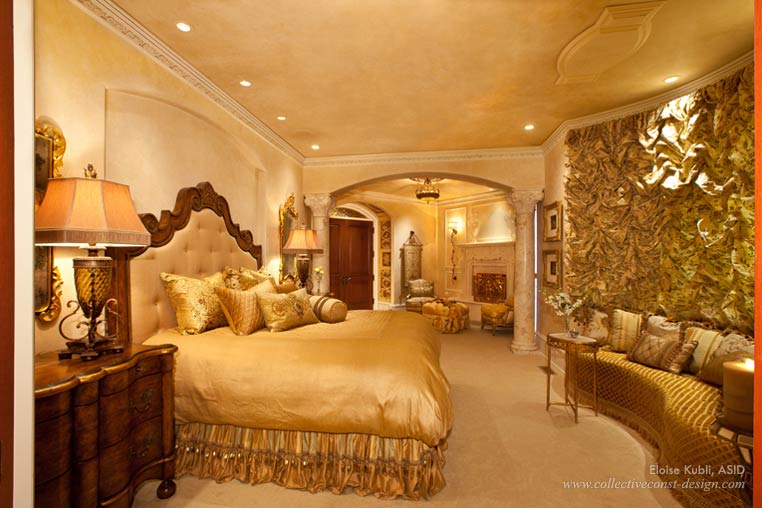 Majestic Mansion interior design and architectural styling by Eloise Kubli, ASID.