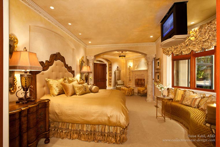 Majestic Mansion interior design and architectural styling by Eloise Kubli, ASID.