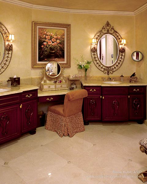 Majestic Mansion interior design and architectural styling by Eloise Kubli, ASID.