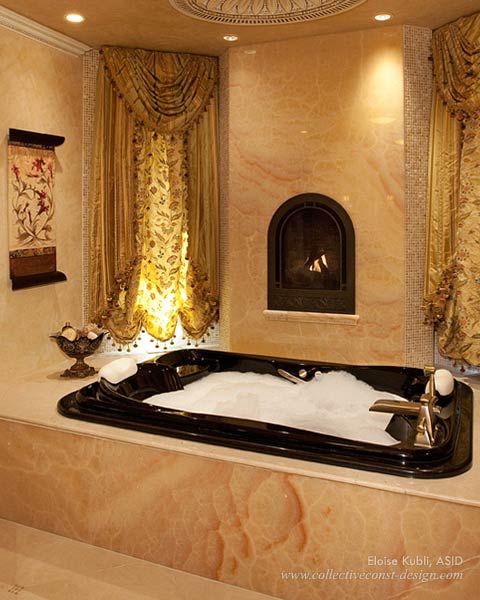 Majestic Mansion interior design and architectural styling by Eloise Kubli, ASID.