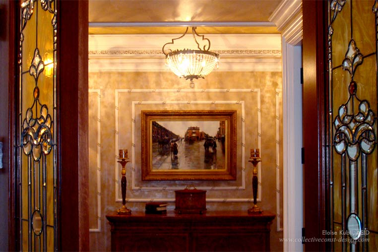 Majestic Mansion interior design and architectural styling by Eloise Kubli, ASID.