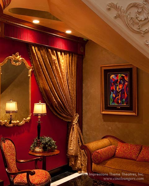 Majestic Mansion interior design and architectural styling by Eloise Kubli, ASID.